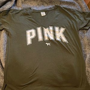 Ladies V neck short sleeve t shirt